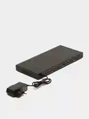 Разветвитель сплиттер, на 8 портов HDMI с усилителем, v1.4b, блок питания