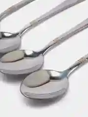 Серебряный набор чайных ложек 6 предметов Шарм/Журавль/