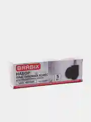 Ролики BRABIX для кресла, пластиковые, комплект 5 штук