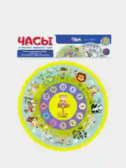 Игра развивающая "Часы. Я считаю. Времена года"