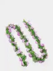 Искусственные цветы. Лиана на цепочке с цветами. 200 см