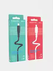 Белый кабель для зарядки iPhone 6, 7, 8, X, XS, XR, 11 USB Lightning Borofone BX48