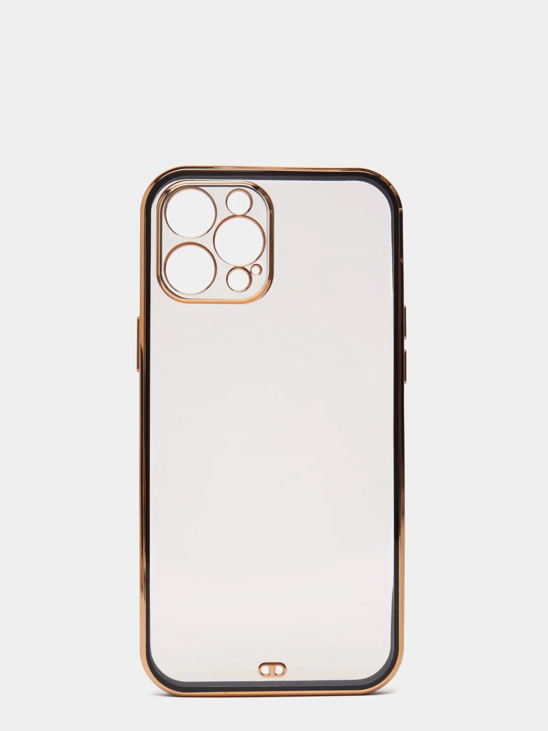 Черный прозрачный чехол с усиленными бортами iPhone Айфон 11, 12, 12 Pro, 12 Pro Max, 11 Pro
