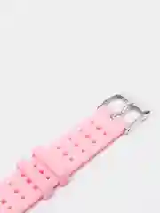 Розовый ремешок для Honor Band 4 / 5 (Хонор банд) силиконовый спортивный