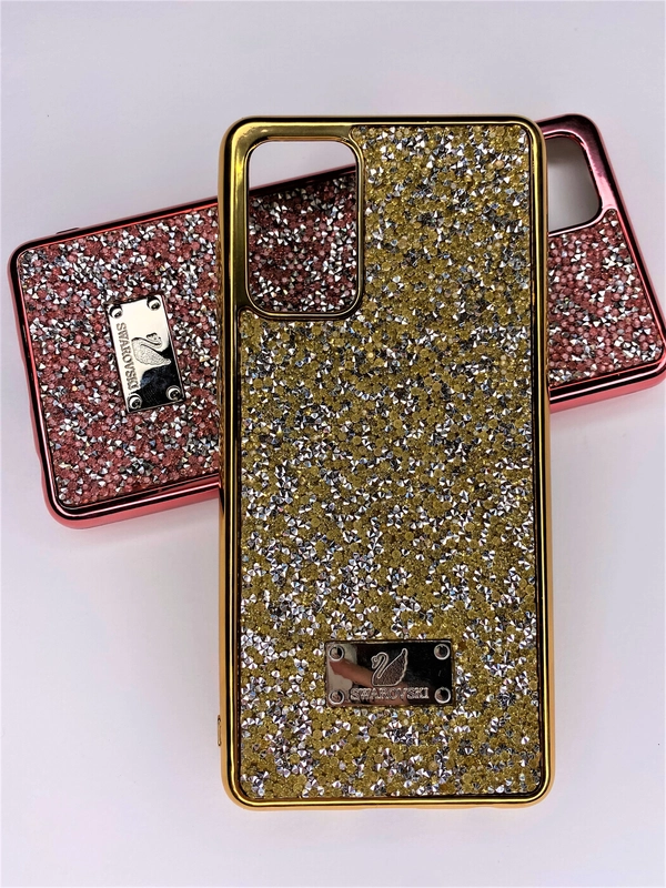 Чехол-накладка со стразами и кристаллами для Samsung A72