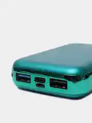 Зеленый аккумулятор внешний REMAX Nowe RPP-26, 10000mA, 2 USB выхода 2,1A