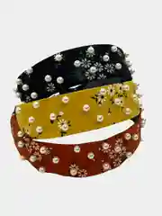 Ободок с бисером