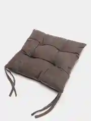 Серый подушка на стул Матех Velours, 42 х 41 см