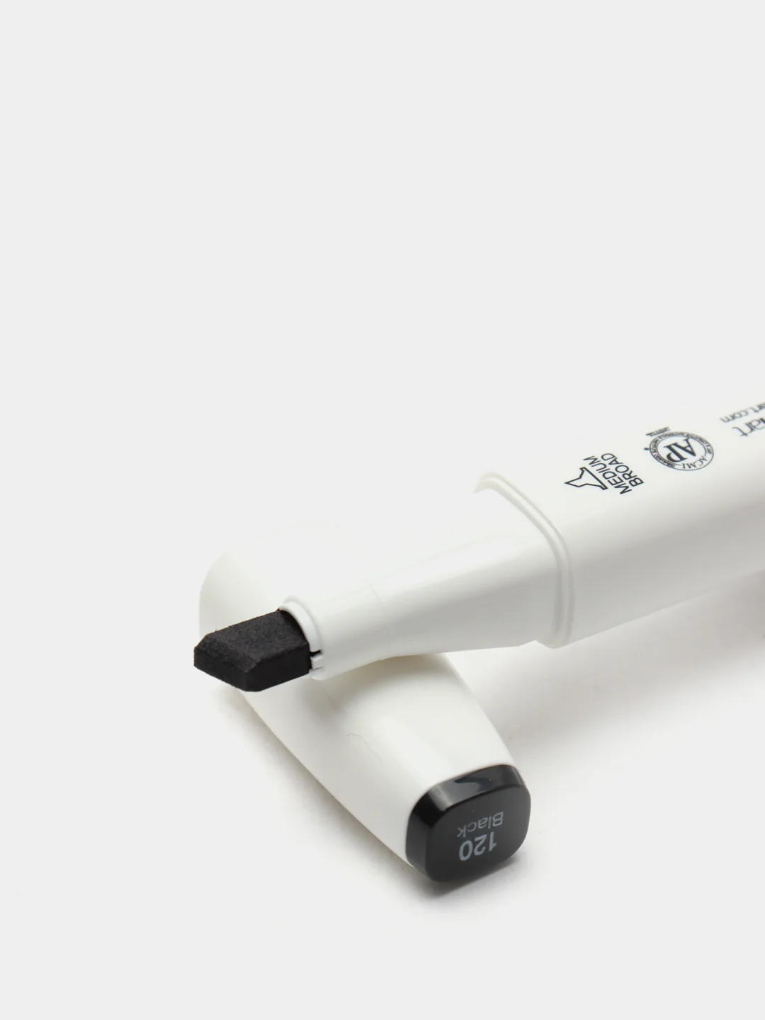 Маркер для скетчей TOUCH BRUSH двухсторонний цв.120 черный