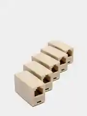 Адаптер проходной RJ11-RJ11 6P4C для соединения двух телефонных патч-кордов