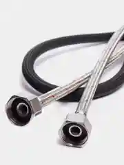 Серебряный смеситель для кухни ПСМ-ПРОФСАН PSM-301-9 STEEL с выдвижной лейкой тип