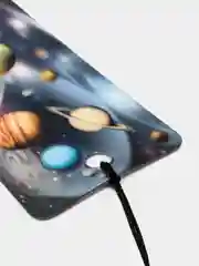 Закладка для книг 3D, BRAUBERG, объемная c движением, с декоративным шнурком-завязкой