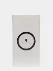 Белый беспроводной Power Bank  10000 мАч