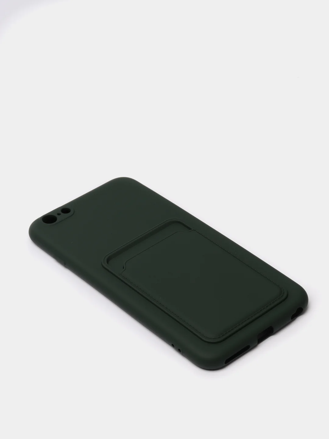 Зеленый чехлы Iphone c кармашком для карт