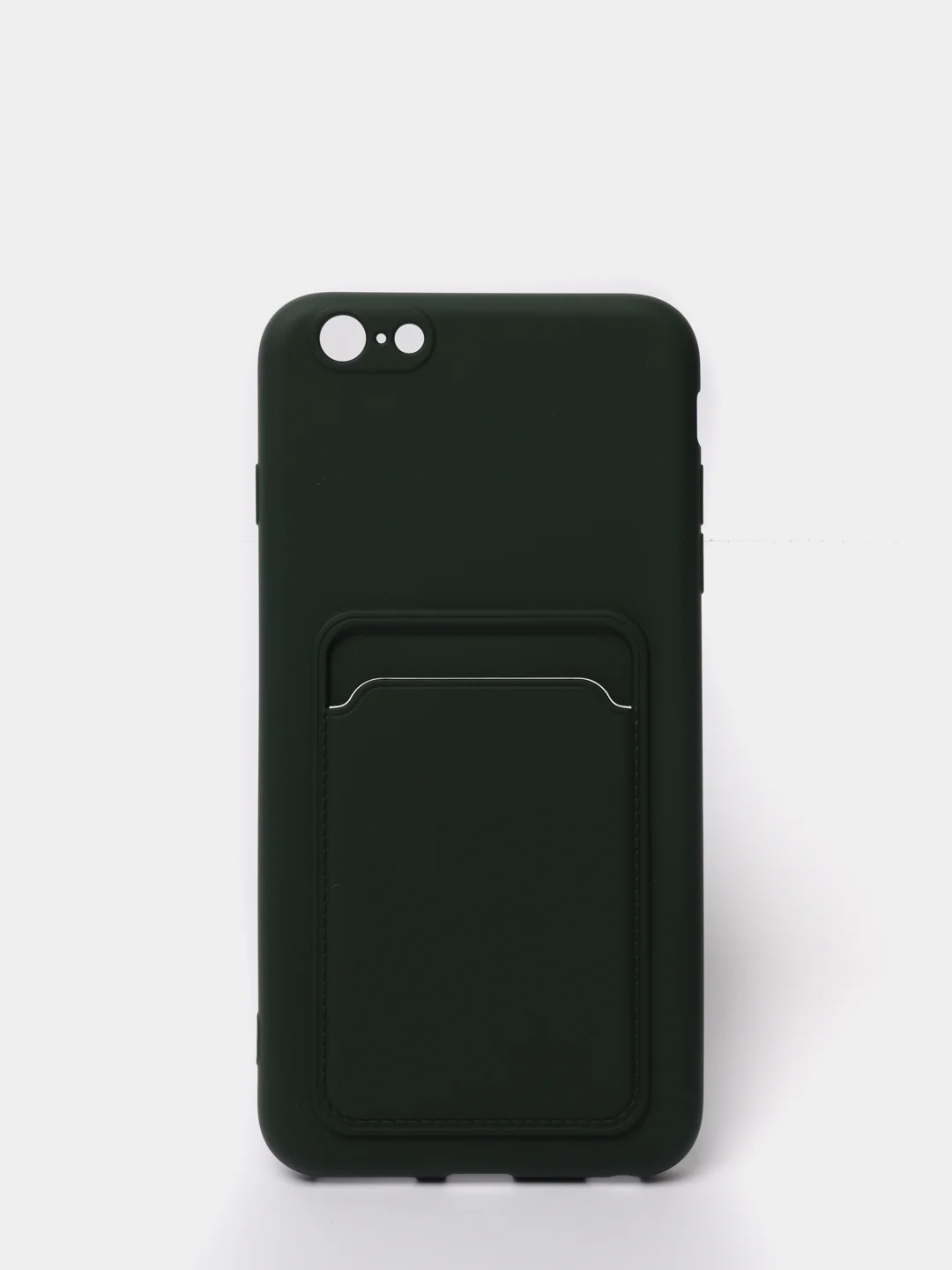 Зеленый чехлы Iphone c кармашком для карт