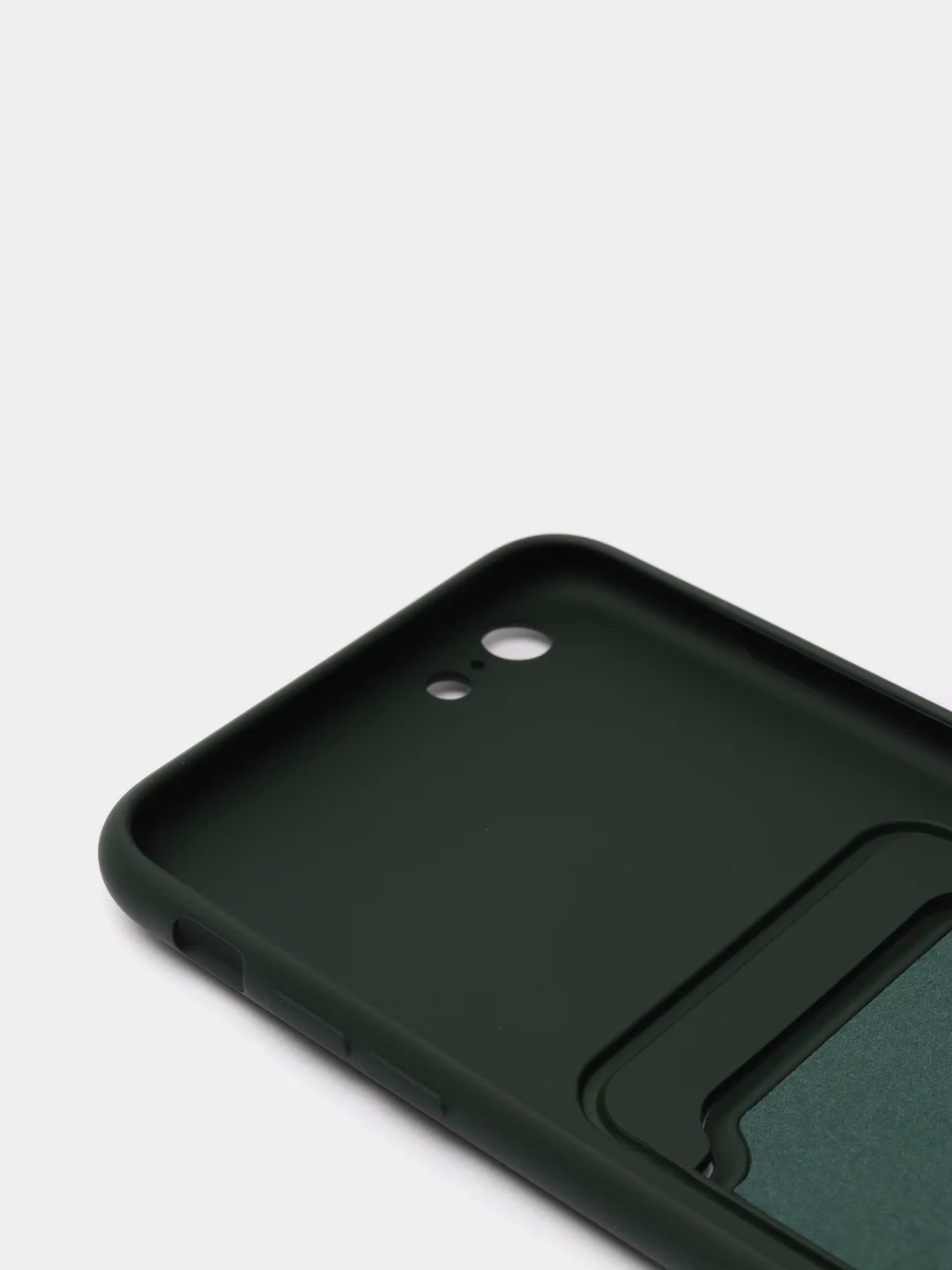 Зеленый чехлы Iphone c кармашком для карт