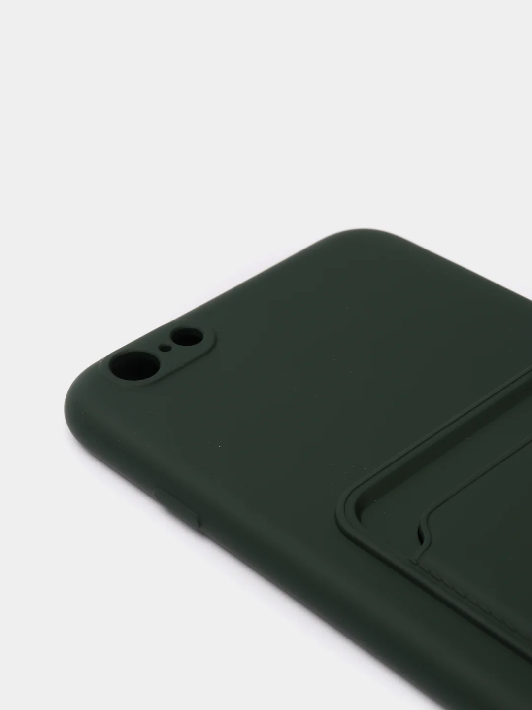Зеленый чехлы Iphone c кармашком для карт