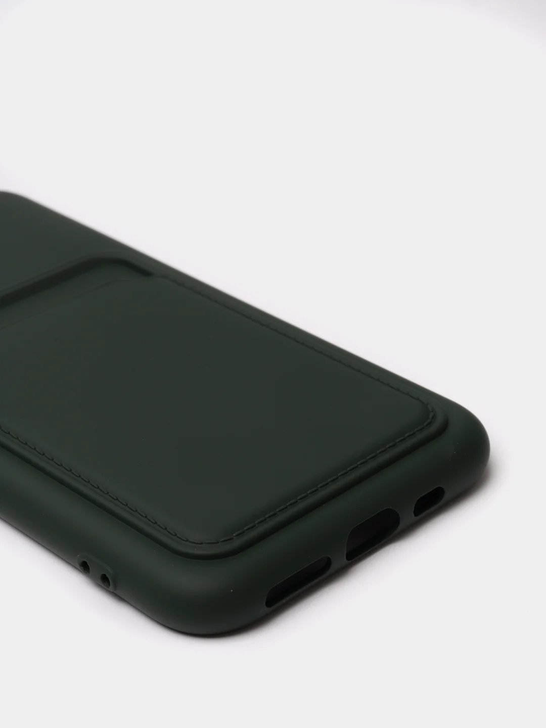 Зеленый чехлы Iphone c кармашком для карт