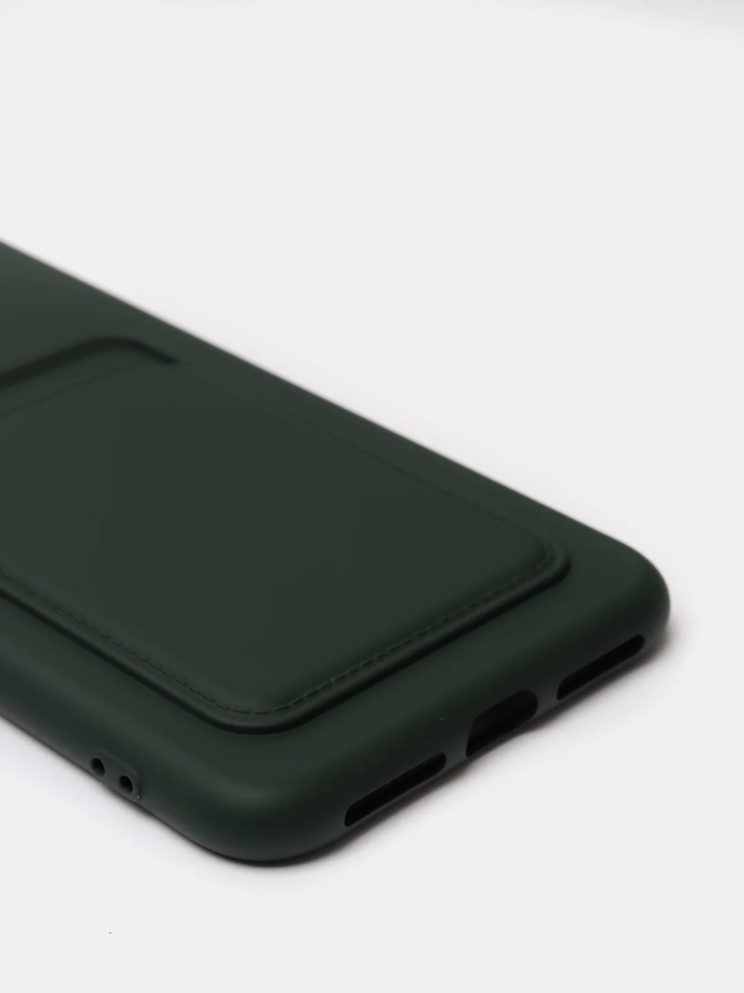 Зеленый чехлы Iphone c кармашком для карт