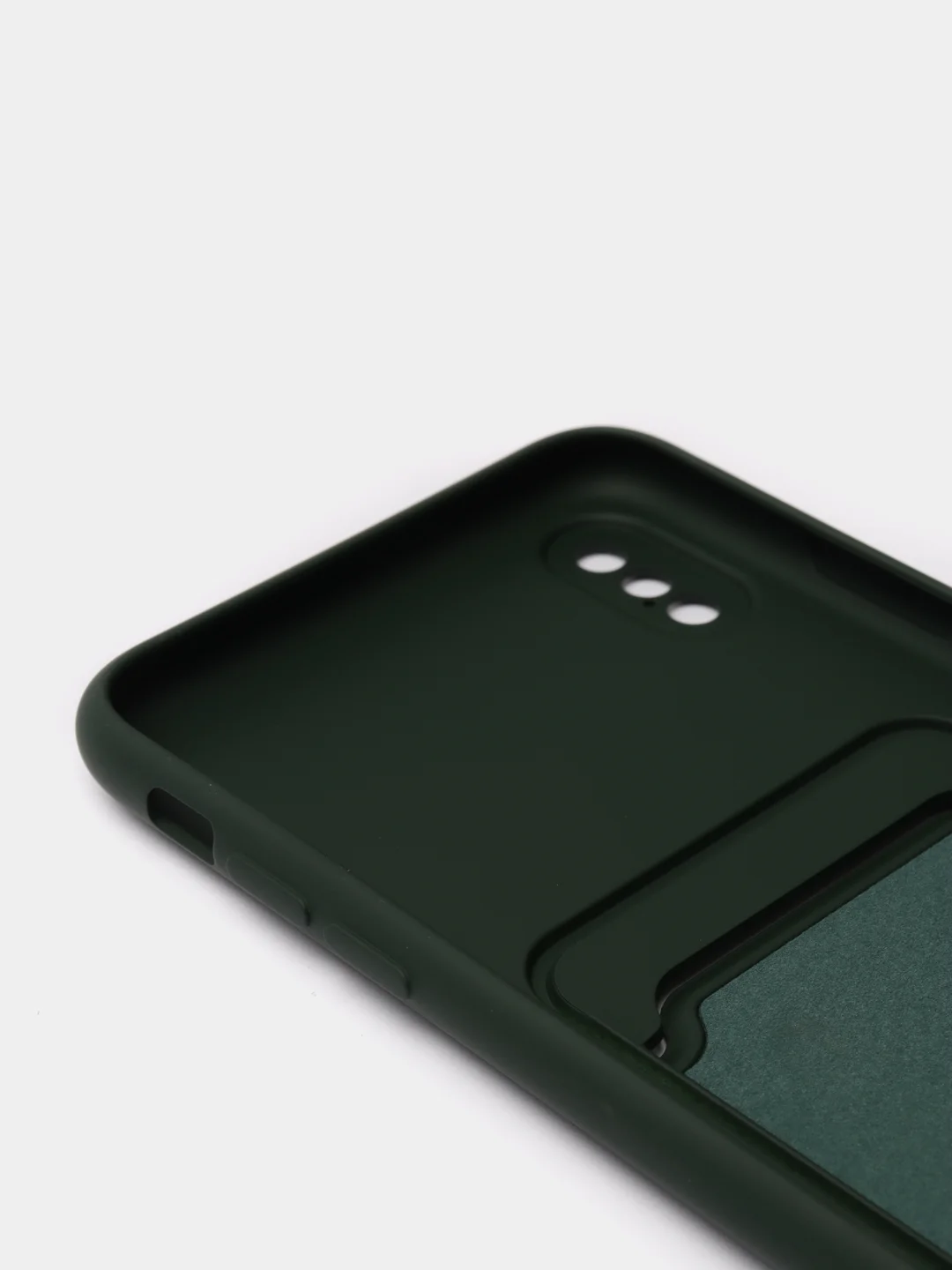 Зеленый чехлы Iphone c кармашком для карт