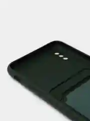Зеленый чехлы Iphone c кармашком для карт