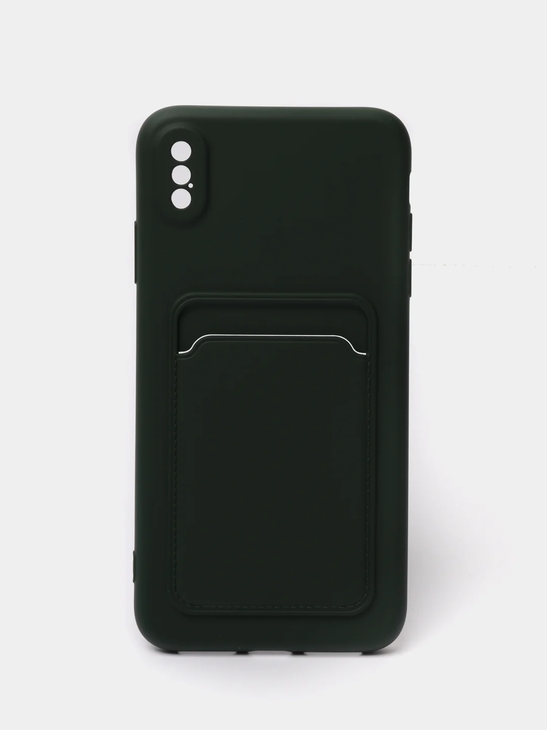Зеленый чехлы Iphone c кармашком для карт