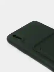 Зеленый чехлы Iphone c кармашком для карт