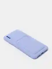 Лавандовый чехлы Iphone c кармашком для карт