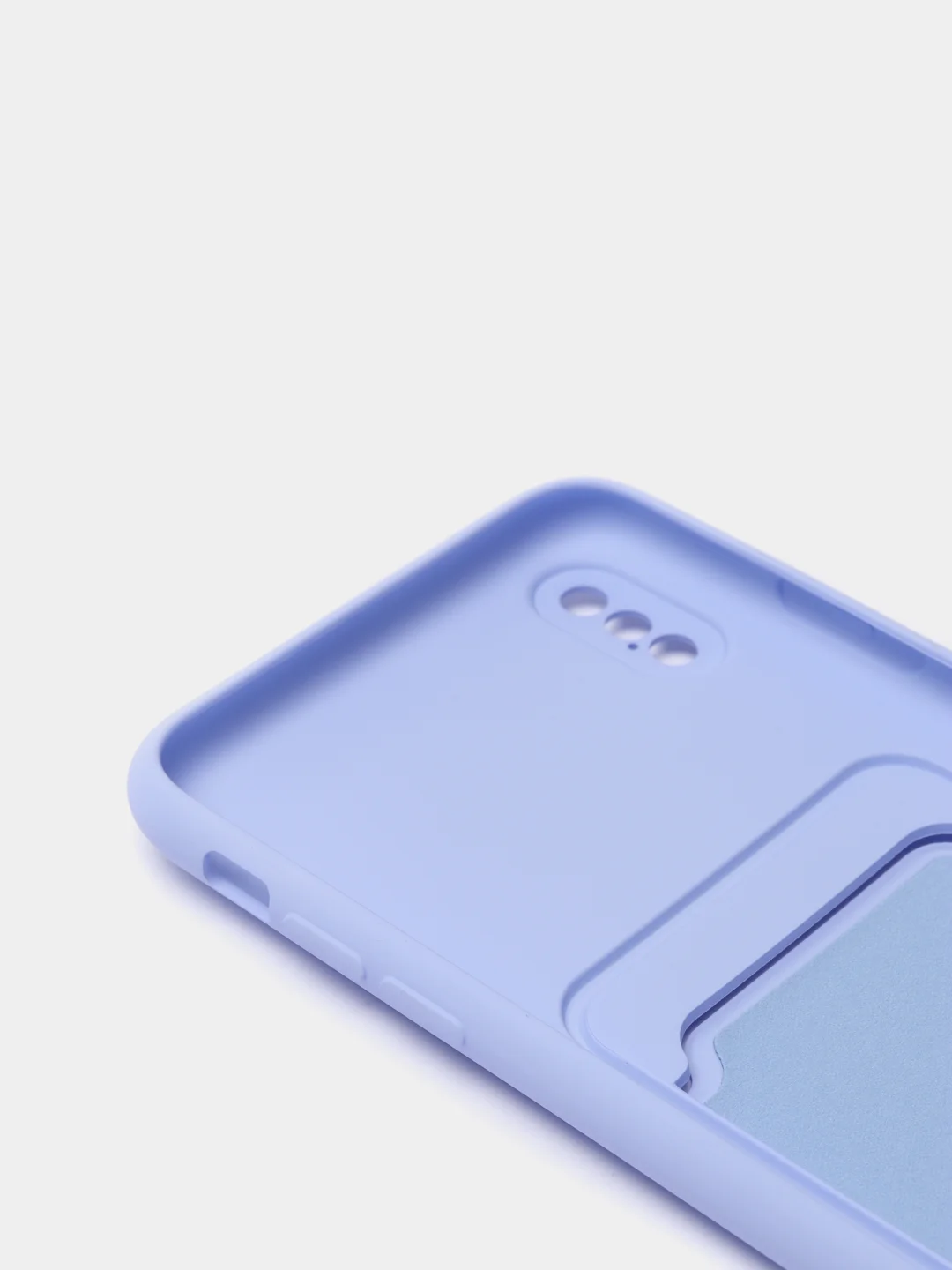 Лавандовый чехлы Iphone c кармашком для карт