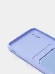 Лавандовый чехлы Iphone c кармашком для карт