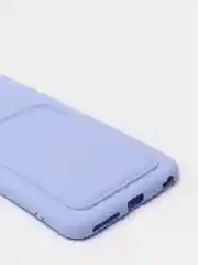 Лавандовый чехлы Iphone c кармашком для карт