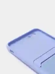 Лавандовый чехлы Iphone c кармашком для карт