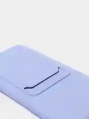 Лавандовый чехлы Iphone c кармашком для карт