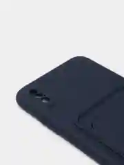 Темно-синий чехлы Iphone c кармашком для карт