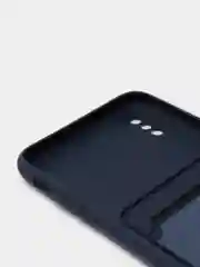 Темно-синий чехлы Iphone c кармашком для карт