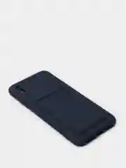 Темно-синий чехлы Iphone c кармашком для карт