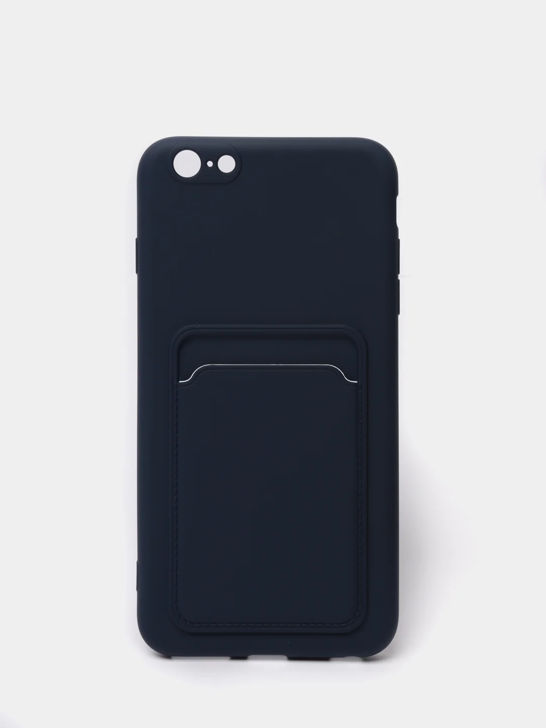 Темно-синий чехлы Iphone c кармашком для карт
