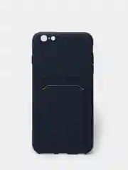 Темно-синий чехлы Iphone c кармашком для карт
