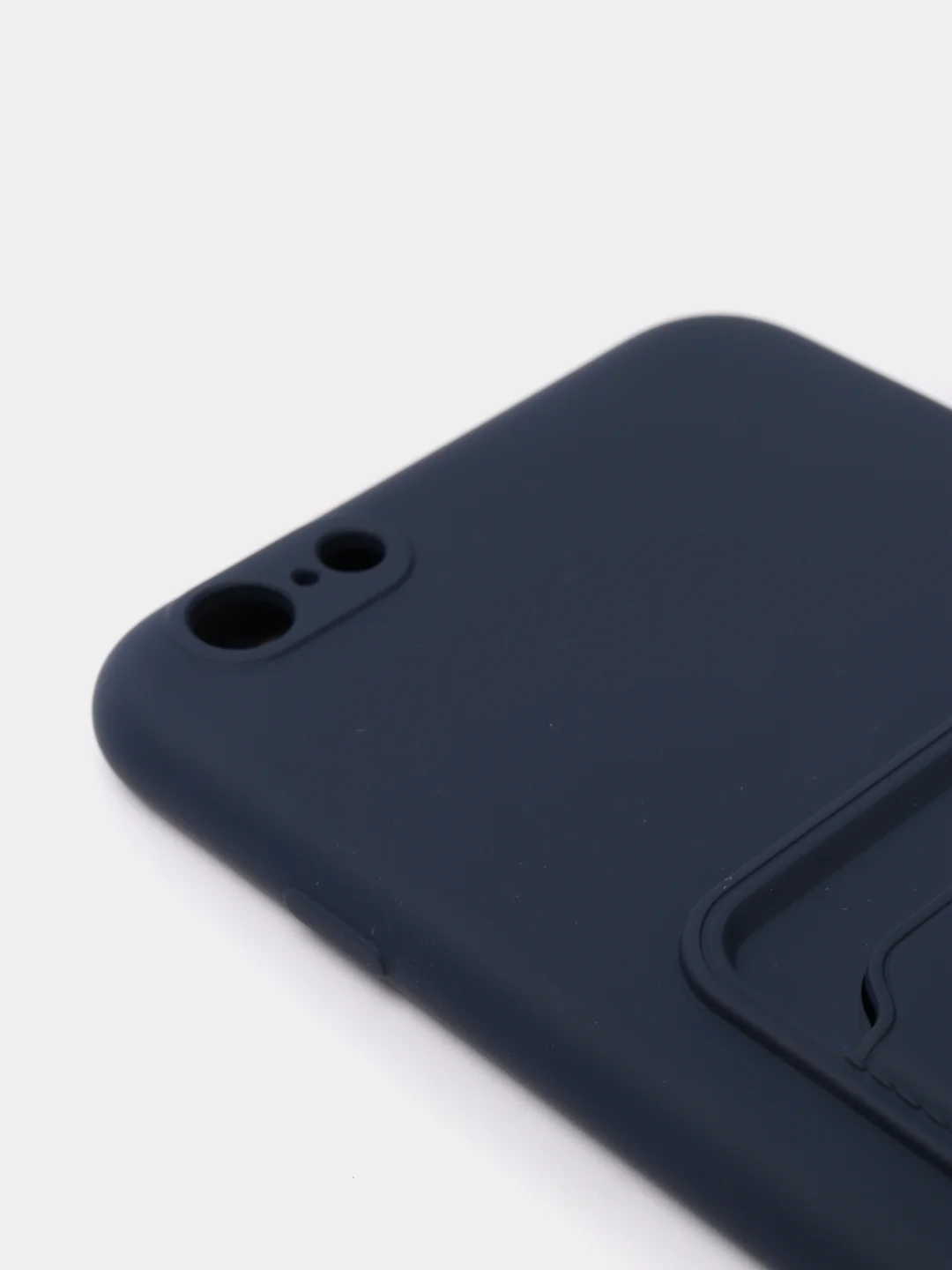 Темно-синий чехлы Iphone c кармашком для карт