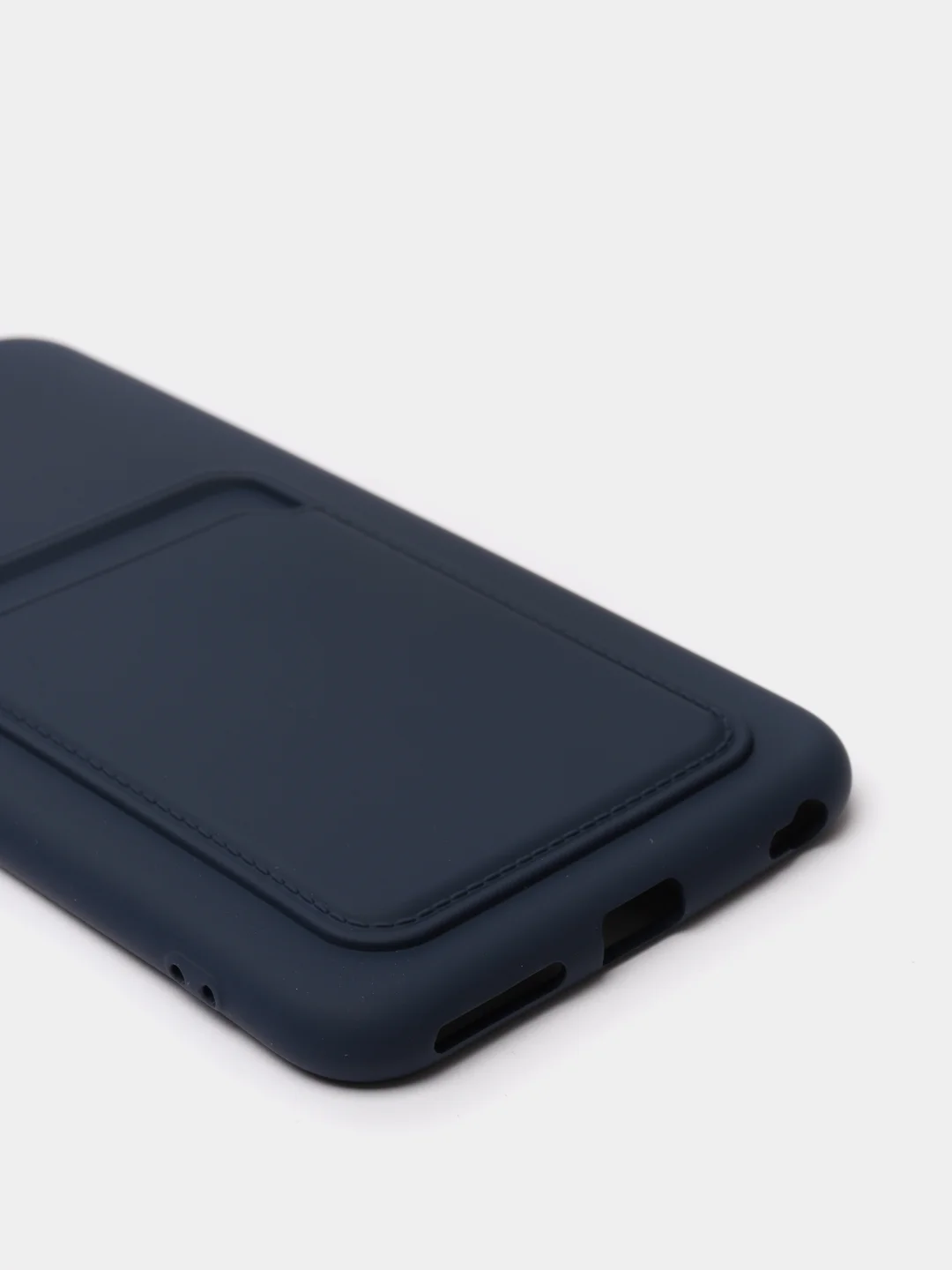 Темно-синий чехлы Iphone c кармашком для карт