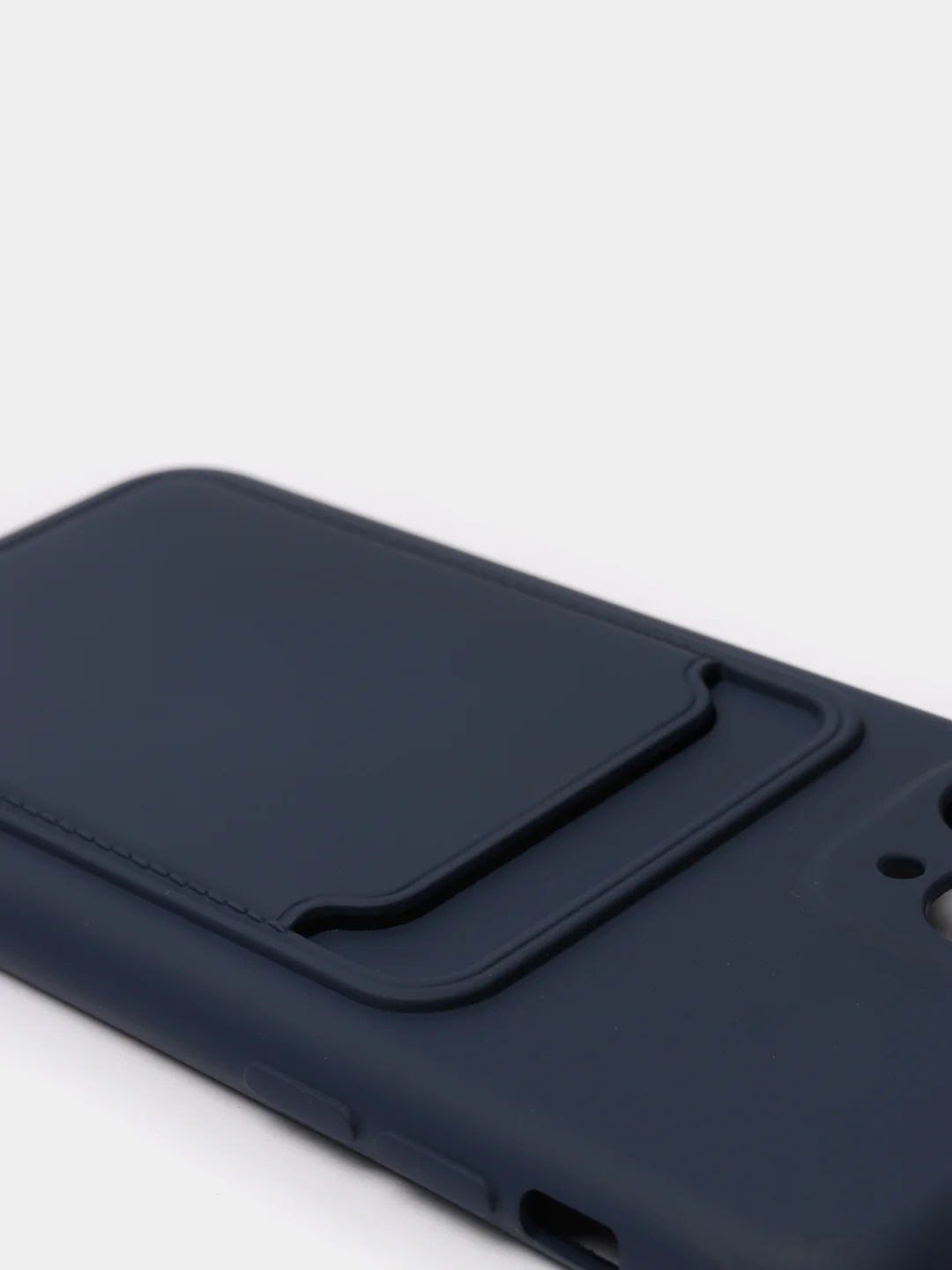 Темно-синий чехлы Iphone c кармашком для карт