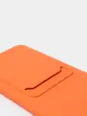 Оранжевый чехлы Iphone c кармашком для карт