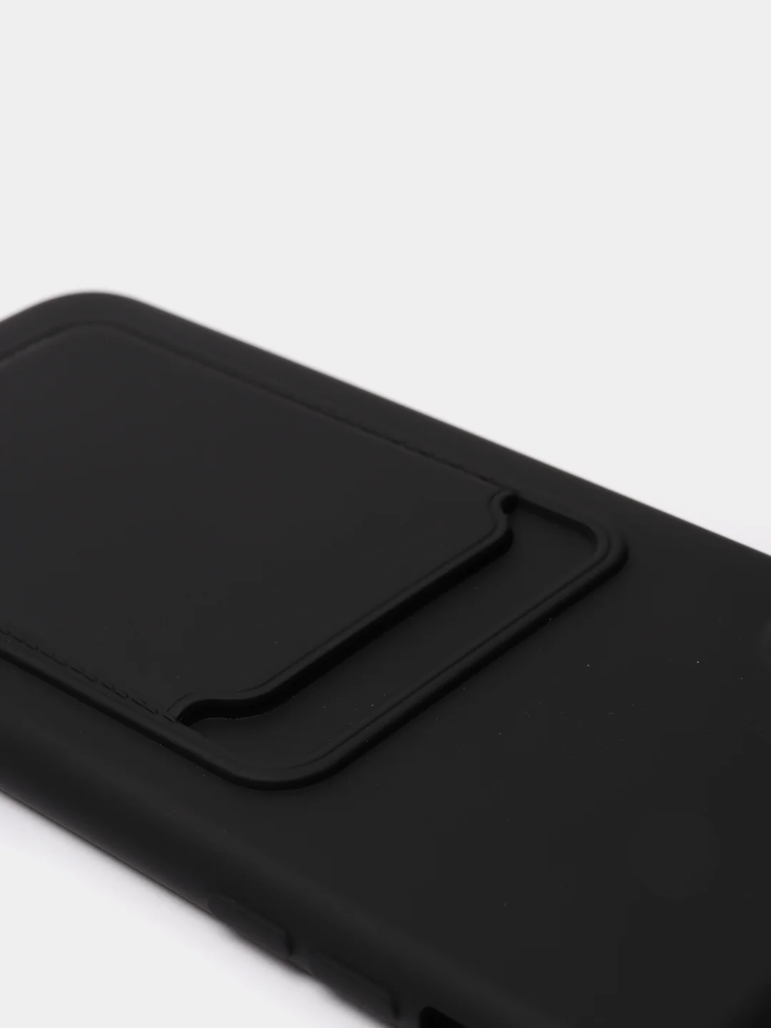Черный чехлы Iphone c кармашком для карт