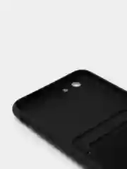 Черный чехлы Iphone c кармашком для карт