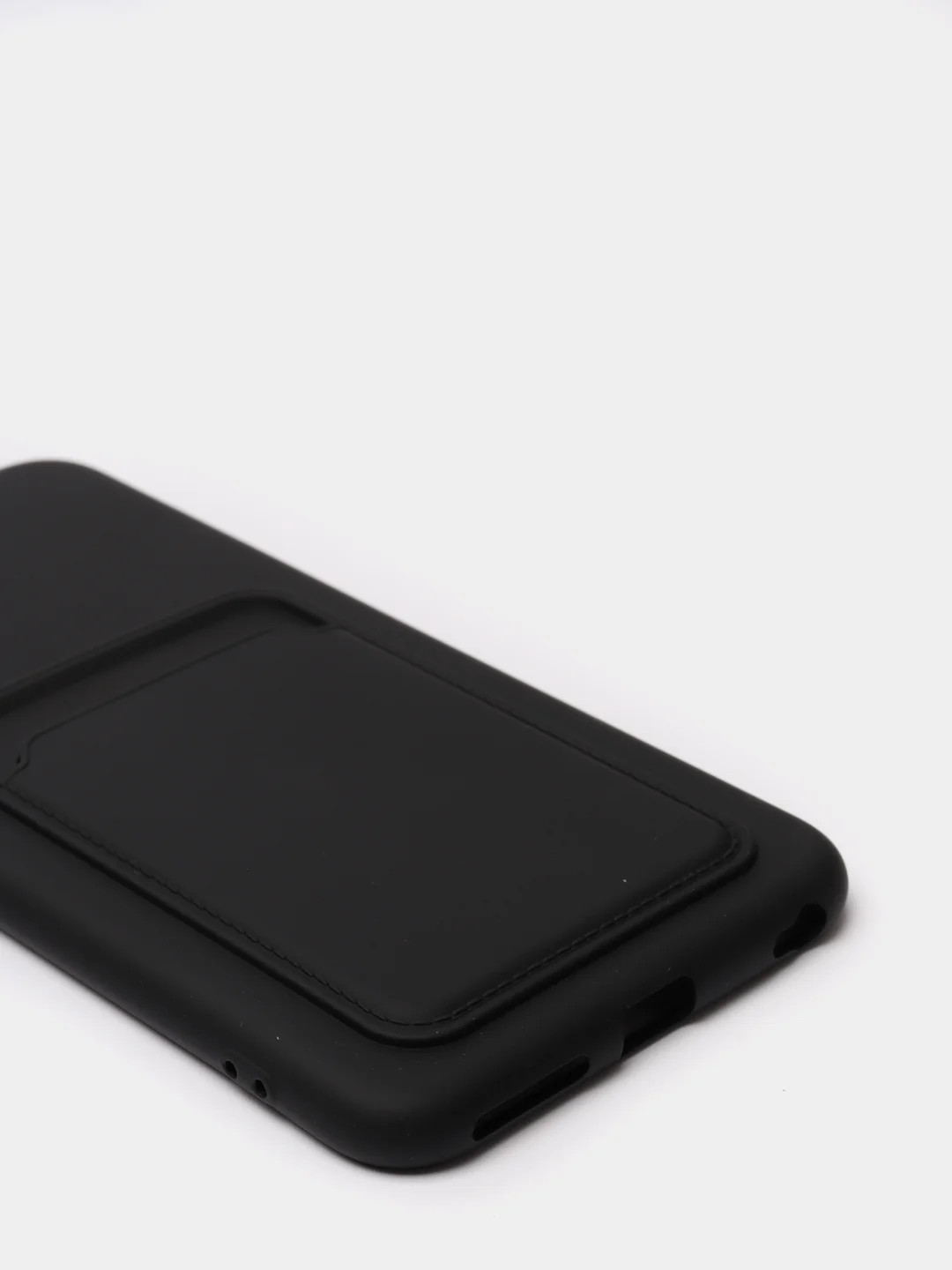 Черный чехлы Iphone c кармашком для карт