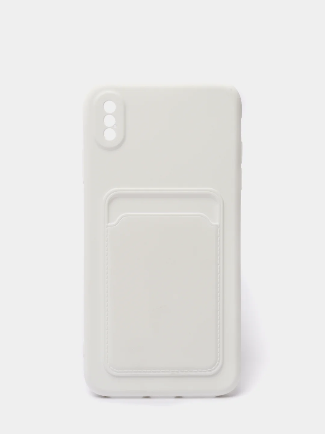 Белый чехлы Iphone c кармашком для карт