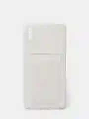 Белый чехлы Iphone c кармашком для карт