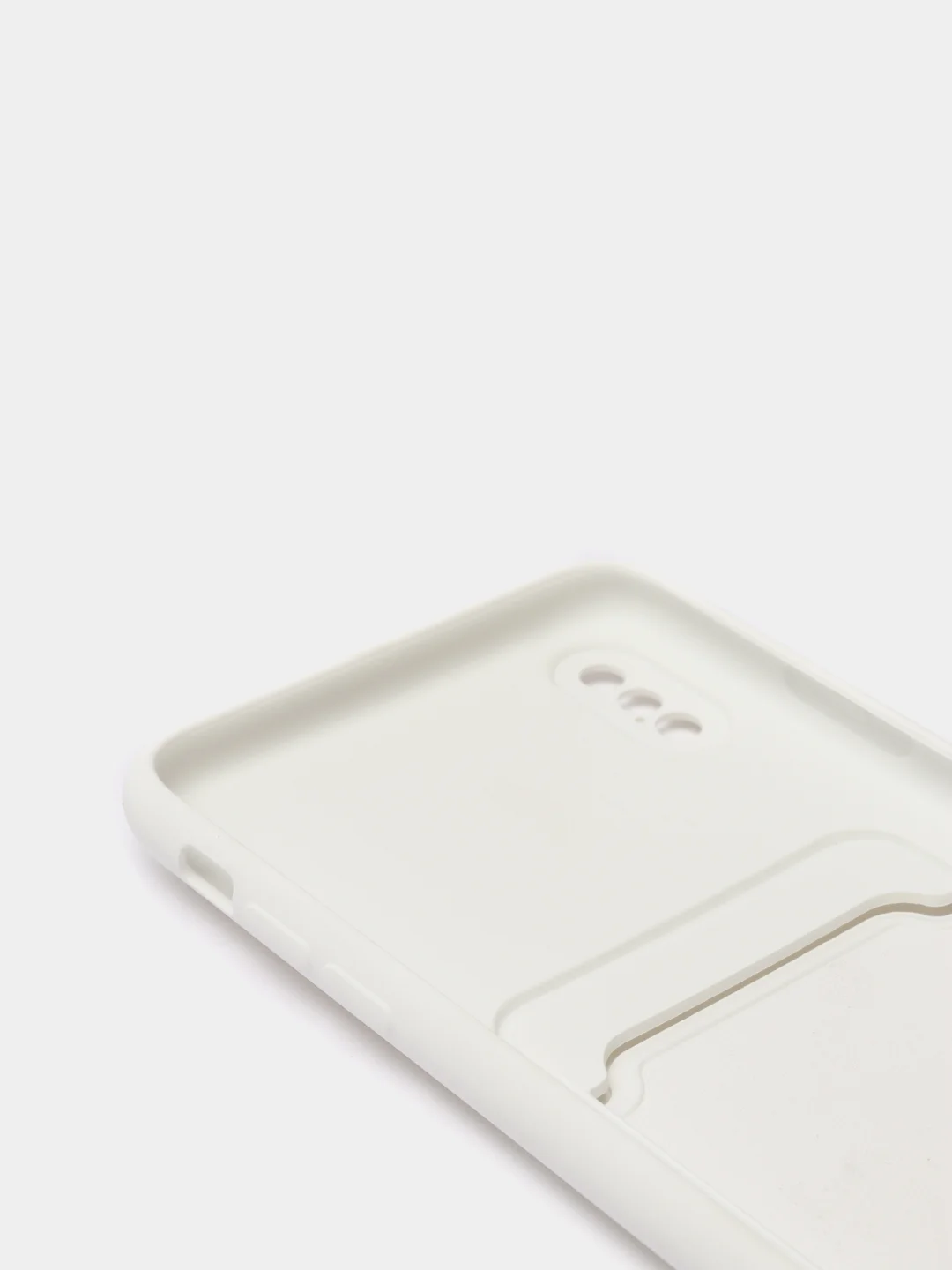 Белый чехлы Iphone c кармашком для карт
