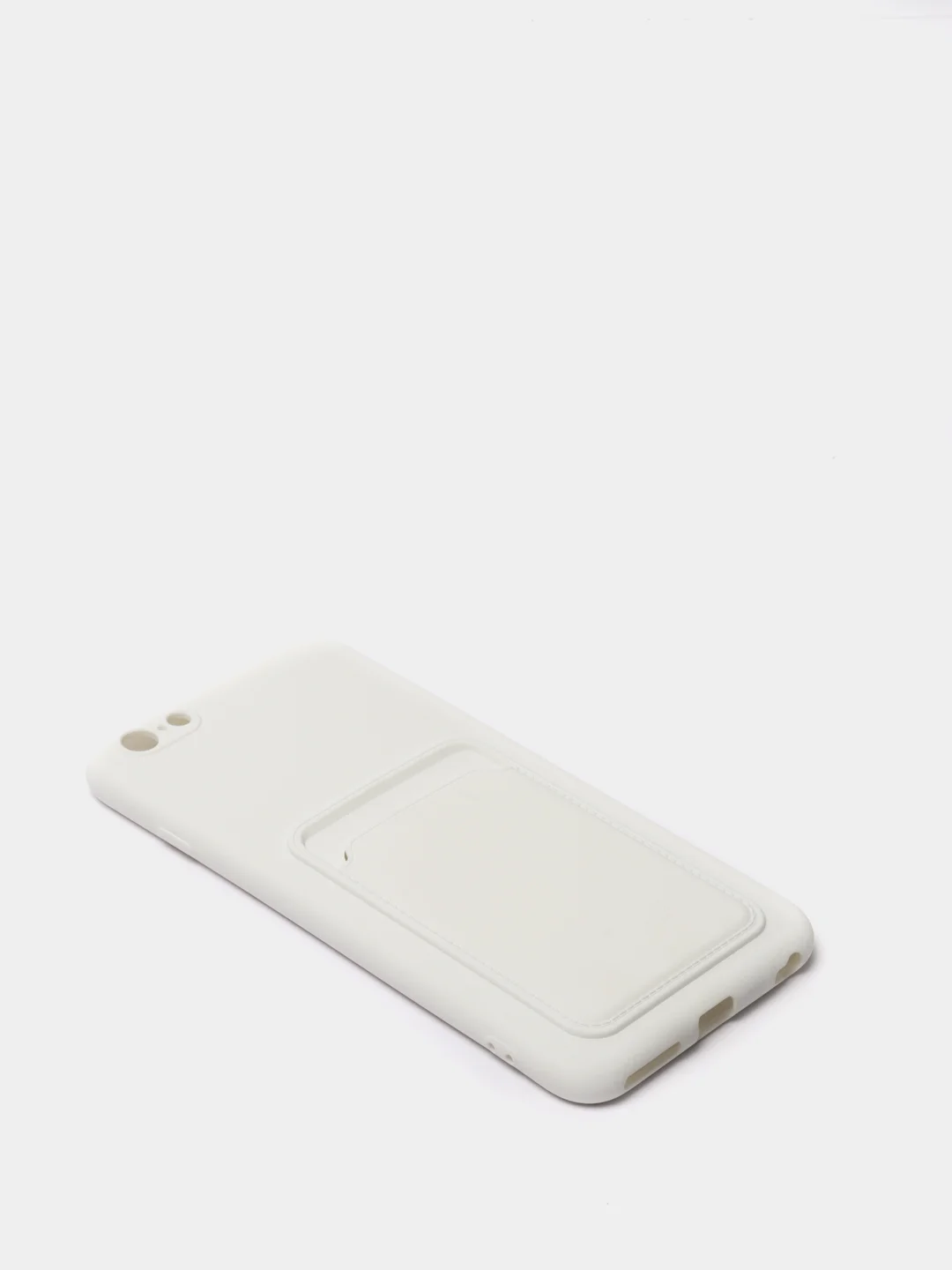 Белый чехлы Iphone c кармашком для карт