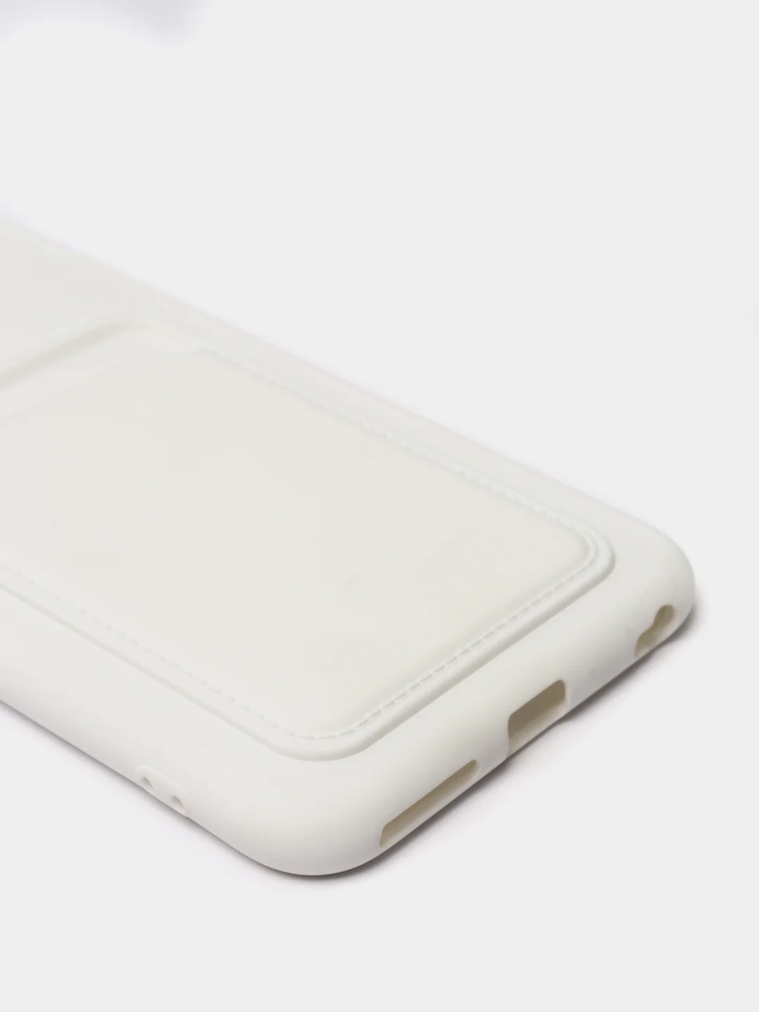 Белый чехлы Iphone c кармашком для карт